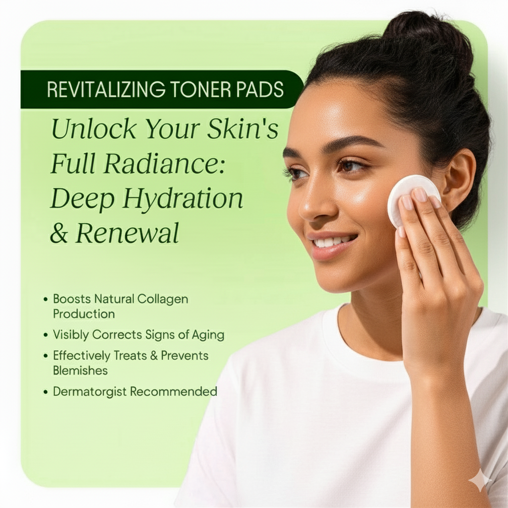 Dark Spot & Wrinkle Minimizing Toner Pads